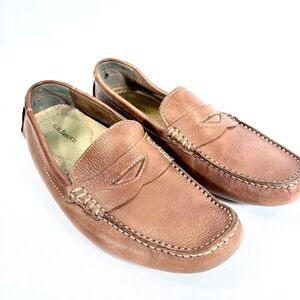 GH Bass Co Davis Driving Loafer Brown Leather Mens 10.5 M Moccasin Shoes